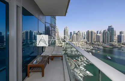 Balcony image for: Apartment - 1 Bedroom - 2 Bathrooms for sale in Damac Heights - Dubai Marina - Dubai, Image 1