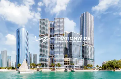 Apartment - 1 Bedroom - 1 Bathroom for sale in Radiant Marina Towers - Shams Abu Dhabi - Al Reem Island - Abu Dhabi