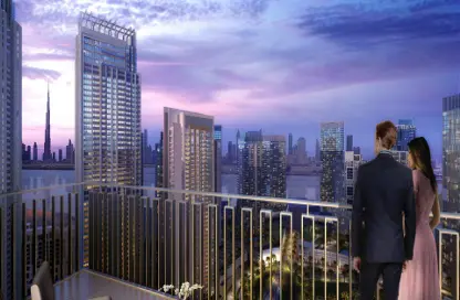 Apartment - 3 Bedrooms - 3 Bathrooms for sale in Creek Gate Tower 1 - Creek Gate - Dubai Creek Harbour (The Lagoons) - Dubai