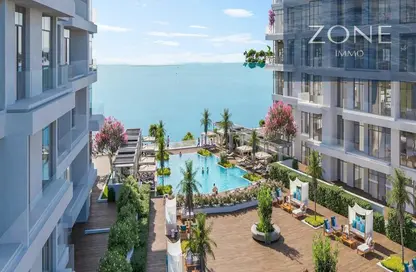 Apartment - 1 Bedroom - 2 Bathrooms for sale in Bluebay Walk - Ajmal Makan City - Sharjah Waterfront City - Sharjah
