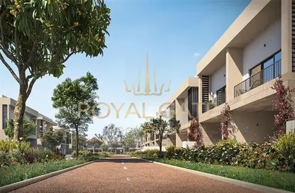 Outdoor House image for: Townhouse - 4 Bedrooms - 4 Bathrooms for sale in The Magnolias - Yas Acres - Yas Island - Abu Dhabi, Image 1