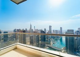 صورةشرفة لـ: شقة - 3 غرف نوم - 3 حمامات للكراء في البرج الاوسط - باي سنترال - دبي مارينا - دبي, صورة 1