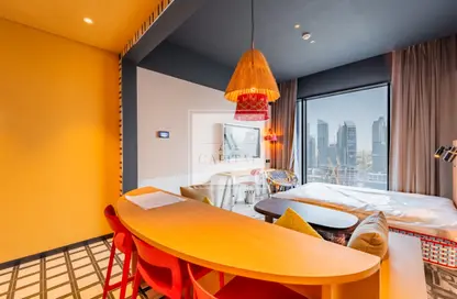 Apartment - Studio - 1 Bathroom for rent in Mama Shelter Residences - Business Bay - Dubai