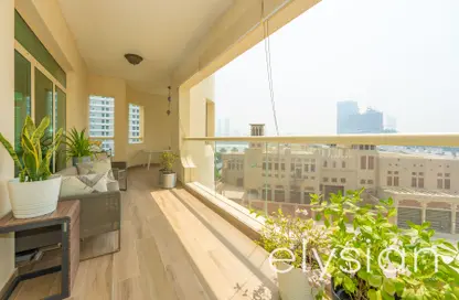 Apartment - 3 Bedrooms - 4 Bathrooms for sale in Al Basri - Shoreline Apartments - Palm Jumeirah - Dubai