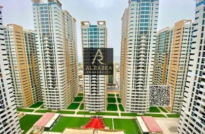 Apartment - 2 Bedrooms - 3 Bathrooms for rent in Ajman One Tower 1 - Ajman One - Ajman Downtown - Ajman