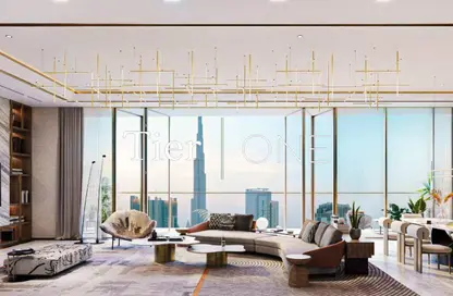 بنتهاوس - 4 غرف نوم - 4 حمامات للبيع في سانت ريجيس ريزيدنس - برج خليفة - دبي وسط المدينة - دبي