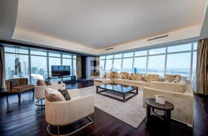 Penthouse - 3 Bedrooms - 4 Bathrooms for rent in JW Marriott Marquis Hotel - Business Bay - Dubai