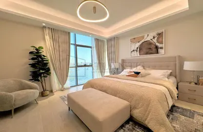 صورة لـ غرفة- غرفة النوم النزل و الشقق الفندقية - استوديو - 3 حمامات للبيع في برج الواحة - الراشدية 1 - الراشدية - عجمان ، صورة رقم 1