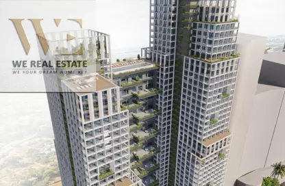 Apartment - 1 Bedroom - 2 Bathrooms for sale in Corniche Tower - Ajman Corniche Road - Ajman