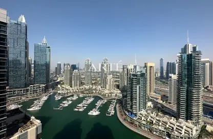 شقة - 3 غرف نوم - 4 حمامات للايجار في No.9 - دبي مارينا - دبي