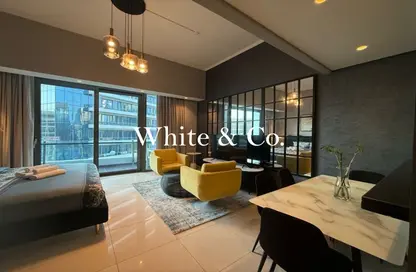 Apartment - Studio - 1 Bathroom for rent in Silverene Tower B - Silverene - Dubai Marina - Dubai