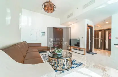 Living Room image for: Apartment - 2 Bedrooms - 2 Bathrooms for rent in Bayz by Danube - Business Bay - Dubai, Image 1