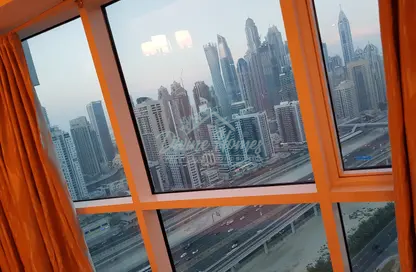 Apartment - Studio - 1 Bathroom for rent in Saba Towers - JLT Cluster Q - Jumeirah Lake Towers - Dubai
