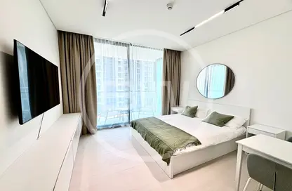 Apartment - Studio - 1 Bathroom for rent in Binghatti Azure - Jumeirah Village Circle - Dubai