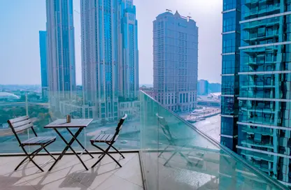 Apartment - 2 Bedrooms - 2 Bathrooms for rent in Urban Oasis - Business Bay - Dubai