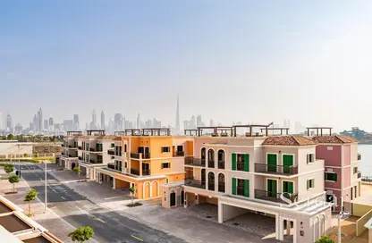 Outdoor Building image for: Villa - 4 Bedrooms - 5 Bathrooms for rent in Sur La Mer - La Mer - Jumeirah - Dubai, Image 1