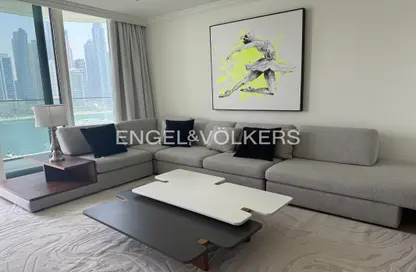 Apartment - 2 Bedrooms - 3 Bathrooms for rent in Palace Beach Residence - EMAAR Beachfront - Dubai Harbour - Dubai