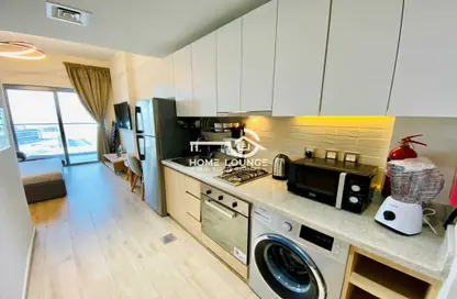 Apartment - Studio - 1 Bathroom for rent in Azizi Aura - Downtown Jebel Ali - Dubai