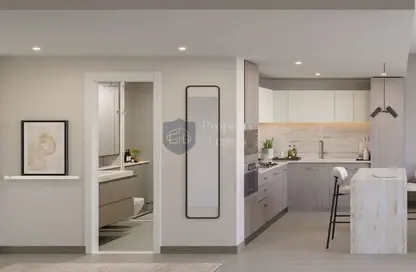Kitchen image for: Apartment - 1 Bathroom for sale in Berkeley Place - Mohammed Bin Rashid City - Dubai, Image 1
