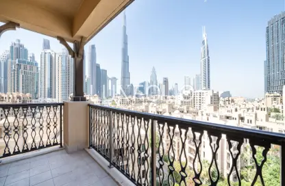 Apartment - 2 Bedrooms - 3 Bathrooms for rent in Reehan 7 - Reehan - Old Town - Dubai
