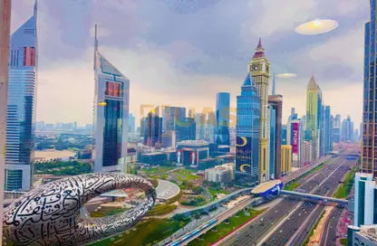 Apartment - 2 Bedrooms - 4 Bathrooms for rent in Blue Tower - Sheikh Zayed Road - Dubai