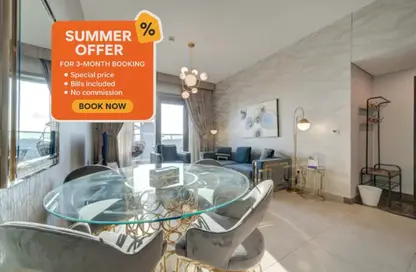 Apartment - 1 Bedroom - 2 Bathrooms for rent in Sparkle Tower 1 - Sparkle Towers - Dubai Marina - Dubai