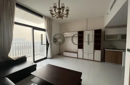 Living Room image for: Apartment - 1 Bathroom for rent in Glamz by Danube - Glamz - Al Furjan - Dubai, Image 1