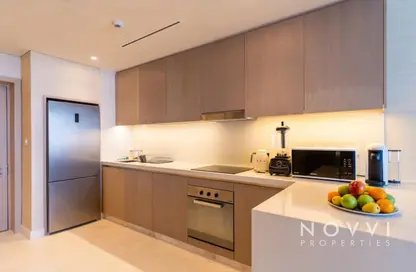 شقة - غرفة نوم - 2 حمامات للايجار في برج النخيل - نخلة جميرا - دبي