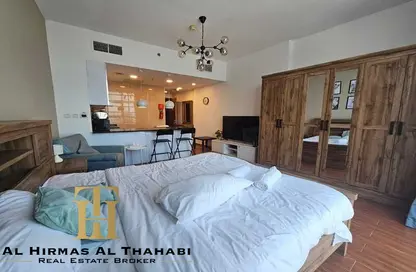 Apartment - Studio - 1 Bathroom for rent in Al Jawhara Residences - Jumeirah Village Triangle - Dubai