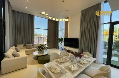 Living Room image for: Townhouse - 4 Bedrooms - 4 Bathrooms for sale in La Perla Homes 12 - Jumeirah Village Circle - Dubai, Image 1