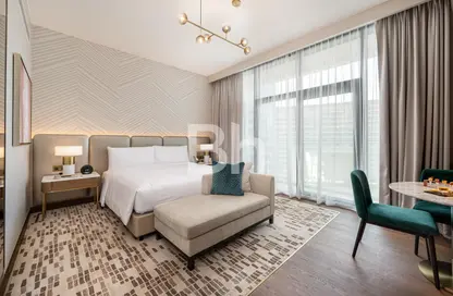 Hotel  and  Hotel Apartment - Studio - 1 Bathroom for rent in Intercontinental Residences Business Bay - Business Bay - Dubai