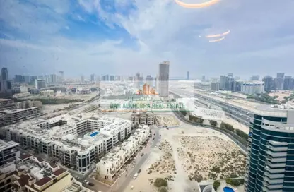 Apartment - Studio - 1 Bathroom for rent in The Square Tower - Jumeirah Village Circle - Dubai