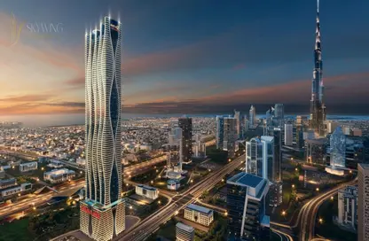 شقة - غرفة نوم - 2 حمامات للبيع في بايز 102 - بيز من دانوب - الخليج التجاري - دبي