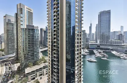 Apartment - 1 Bedroom - 2 Bathrooms for rent in Attessa Tower - Marina Promenade - Dubai Marina - Dubai