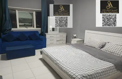 شقة - 1 حمام للايجار في مساكن كورنيش عجمان - طريق كورنيش عجمان - عجمان