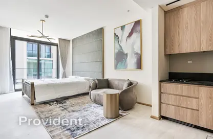Apartment - Studio - 1 Bathroom for rent in The Autograph - Jumeirah Village Circle - Dubai