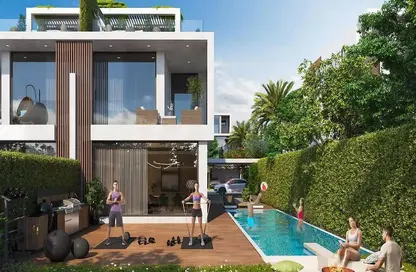 Pool image for: Villa - 5 Bedrooms - 4 Bathrooms for sale in Park Greens - Damac Hills 2 - Dubai, Image 1