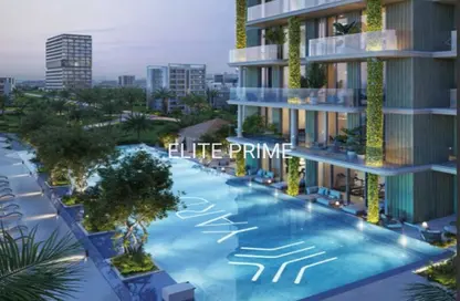 Apartment - 1 Bedroom - 2 Bathrooms for sale in Oakyard Residences - Jumeirah Village Circle - Dubai