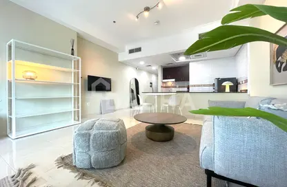 Apartment - Studio - 1 Bathroom for rent in The Court Tower - Business Bay - Dubai