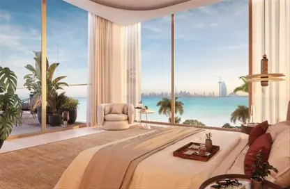 Room / Bedroom image for: Apartment - 2 Bedrooms - 3 Bathrooms for sale in Ellington Beach House - Palm Jumeirah - Dubai, Image 1