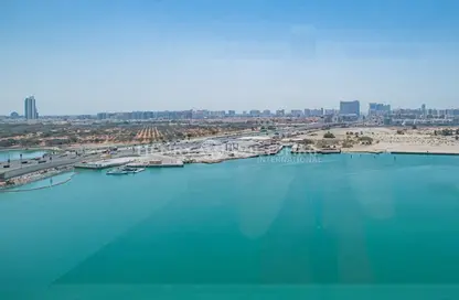 Water View image for: Apartment - 3 Bedrooms - 4 Bathrooms for sale in RAK Tower - Marina Square - Al Reem Island - Abu Dhabi, Image 1
