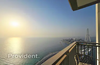شقة - غرفة نوم - 1 حمام للايجار في 5242 تاور 1 - 5242 - دبي مارينا - دبي