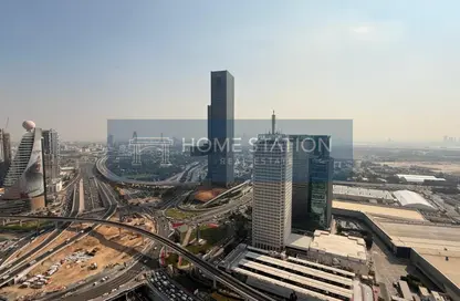 شقة - 2 غرف نوم - 3 حمامات للايجار في برج دوجا - شارع الشيخ زايد - دبي شقة - 2 غرف نوم - 3 حمامات للايجار في برج دوجا - شارع الشيخ زايد - دبي