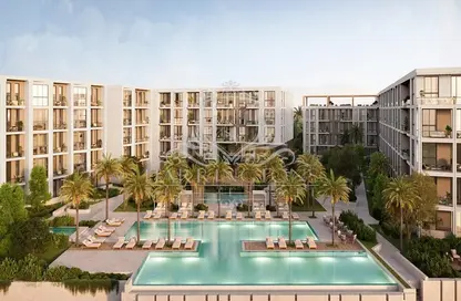 Pool image for: Apartment - 1 Bedroom - 2 Bathrooms for sale in Terrazzo Residences - Jumeirah Village Circle - Dubai, Image 1