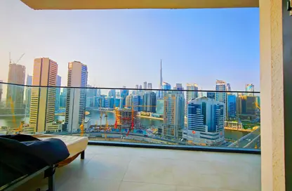 شقة - غرفة نوم - 2 حمامات للايجار في زا باراجون لآي جي او - الخليج التجاري - دبي شقة - غرفة نوم - 2 حمامات للايجار في زا باراجون لآي جي او - الخليج التجاري - دبي