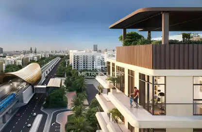 Apartment - 3 Bedrooms - 4 Bathrooms for sale in The Hub Residences by ZaZEN - Al Furjan - Dubai