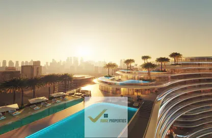 شقة - غرفة نوم - 1 حمام للبيع في بينغاتي أكوارايز - الخليج التجاري - دبي