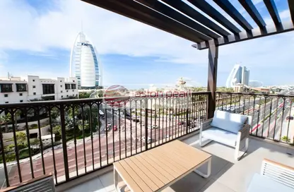 Balcony image for: Apartment - 4 Bedrooms - 5 Bathrooms for sale in Lamtara 1 - Madinat Jumeirah Living - Umm Suqeim - Dubai, Image 1