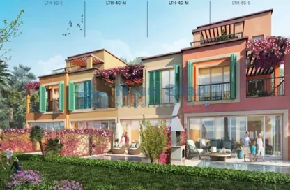 Townhouse - 4 Bedrooms - 5 Bathrooms for sale in Nice - Damac Lagoons - Dubai