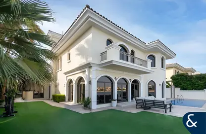 Villa - 4 Bedrooms - 6 Bathrooms for rent in Garden Homes Frond C - Garden Homes - Palm Jumeirah - Dubai